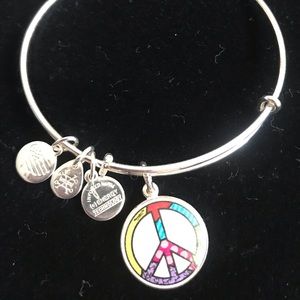 Alex and Ani Peace Bracelet